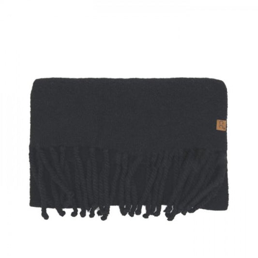 CC Heathered Solid Woven Scarf - several colors