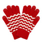 Knit Chevron Gloves
