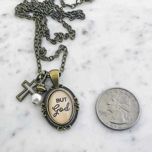 But God Handmade Pendant Necklace
