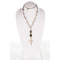 Rosemary Necklace in Bamboo Agate