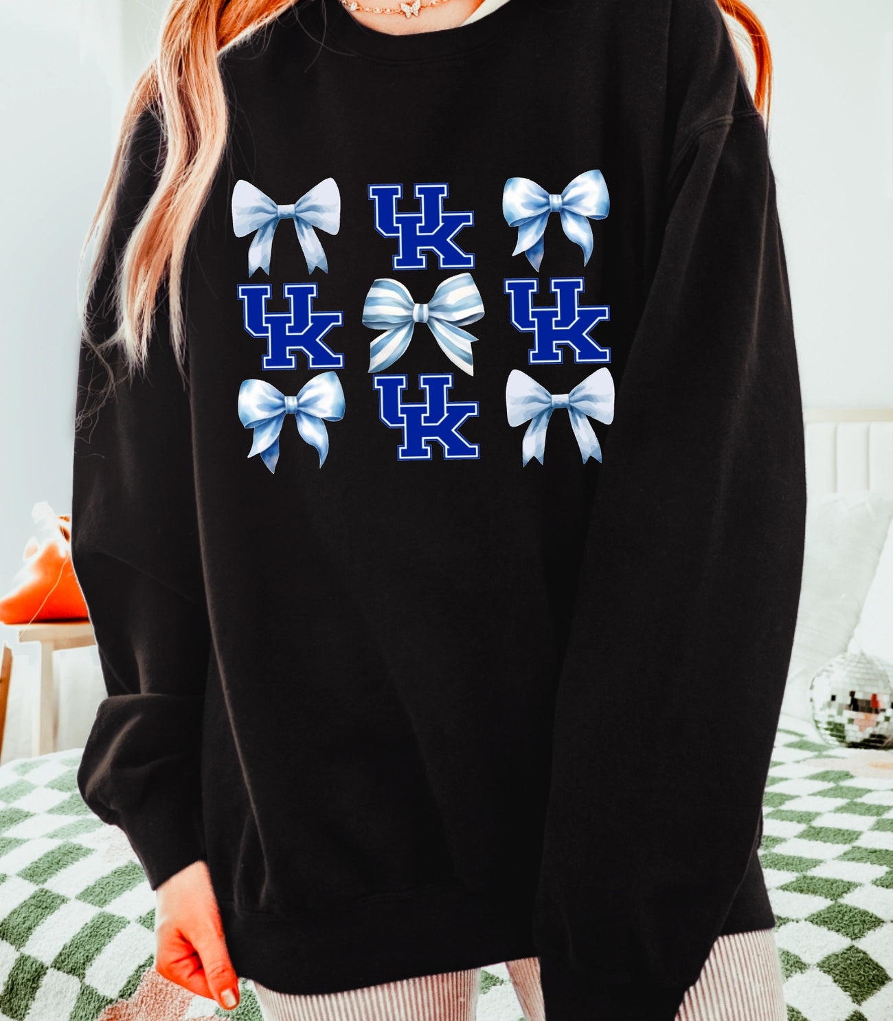 Kentucky Wildcats Coquette Sweatshirt - Black
