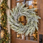 Icy Pine 12in Wreath