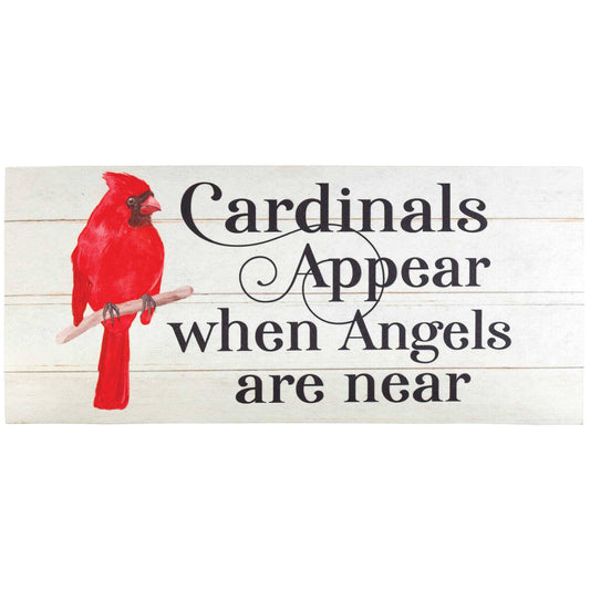 Doormat Insert - Cardinals Appear When Angels are Near