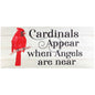 Doormat Insert - Cardinals Appear When Angels are Near