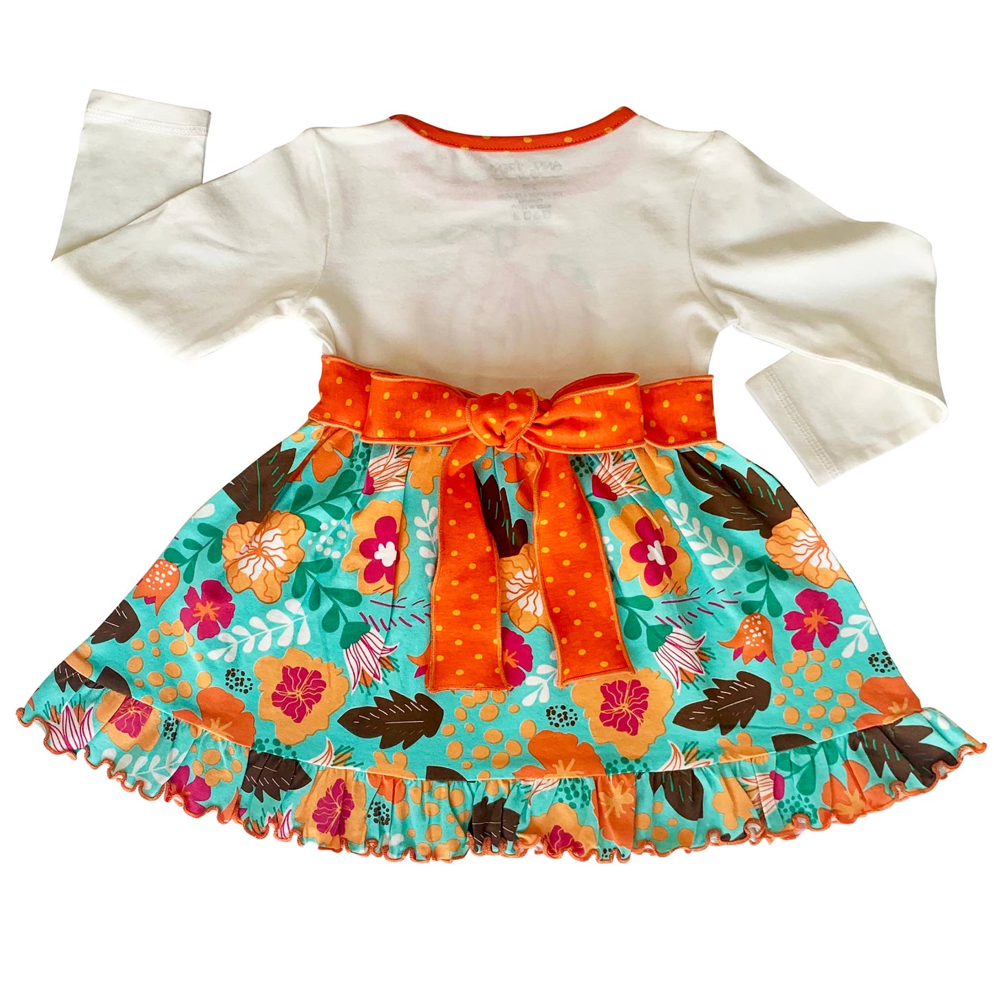 AnnLoren Big Girls Fall Dress Legging 9/10 Pumpkin