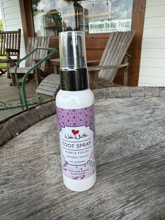 Wabi Whiffs Toot Spray - Purple Fields (Lavender and Vanilla)