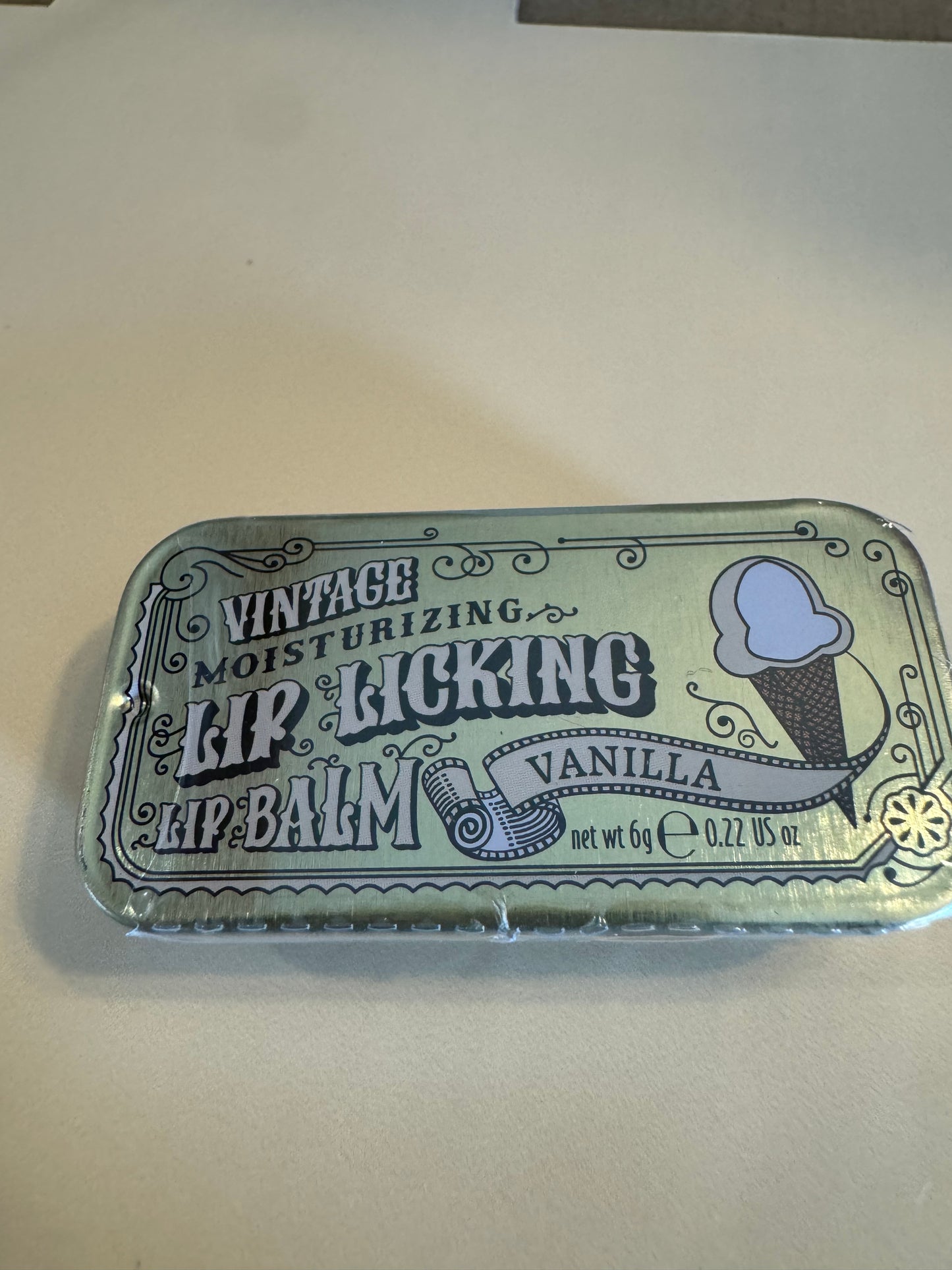 Vintage Moisturizing Lip Licking Lip Balm