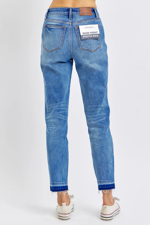 Judy Blue Jeans - Rigid Magic Release Hem Boyfriend