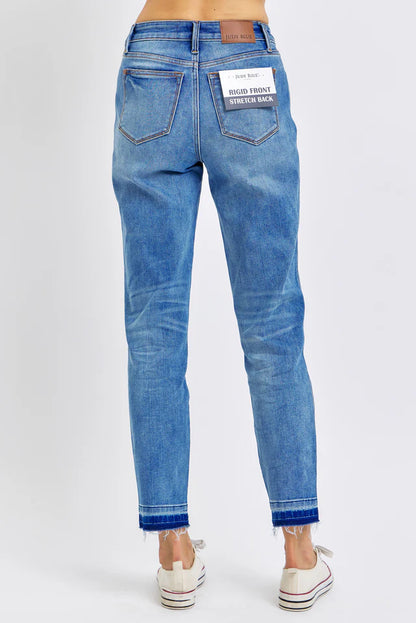 Judy Blue Jeans - Rigid Magic Release Hem Boyfriend