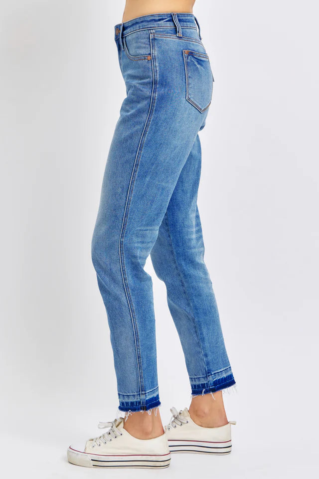 Judy Blue Jeans - Rigid Magic Release Hem Boyfriend
