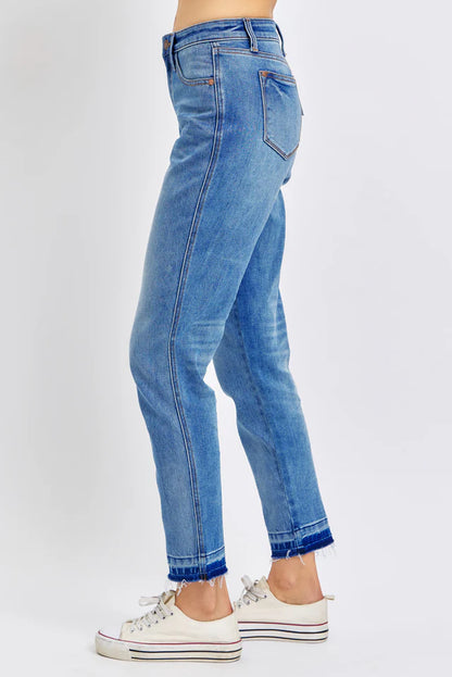 Judy Blue Jeans - Rigid Magic Release Hem Boyfriend