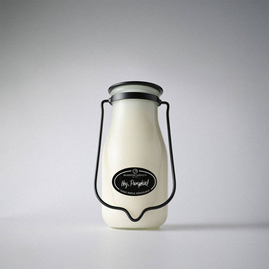 14 oz Milkbottle Candle: Hey, Pumpkin!