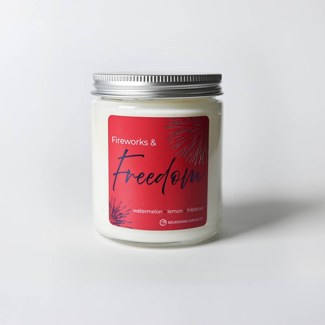 Fireworks & Freedom | 7 oz Classic Candle | 4th of July