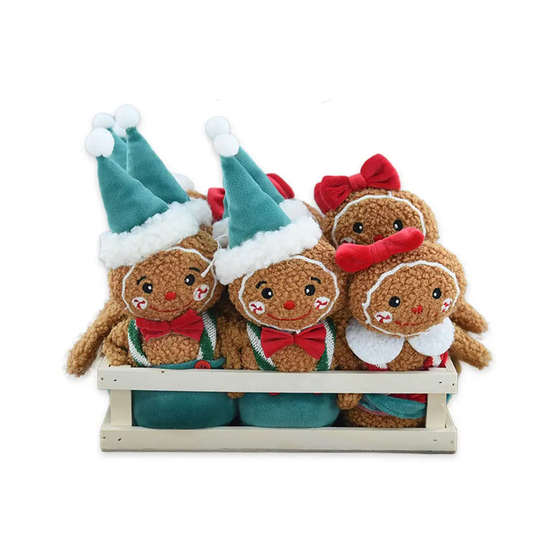 Simply Southern Mini Gingerbread Plush Decor