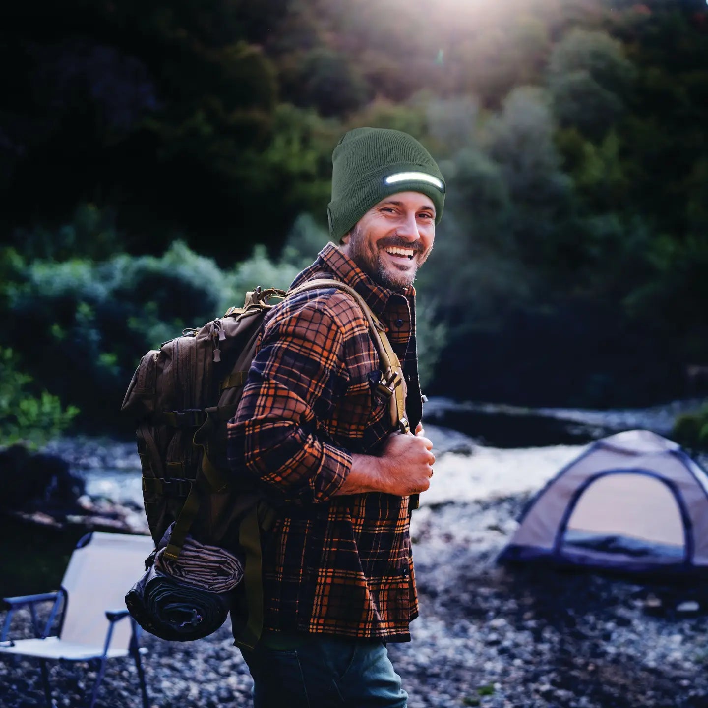 Night Scope Night Watch Rechargeable Led Beanie