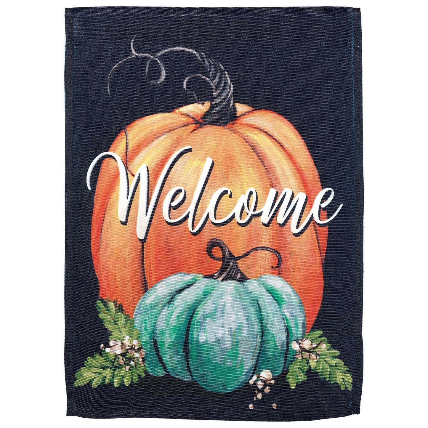 Pumpkin and Talloberry Garden Flag