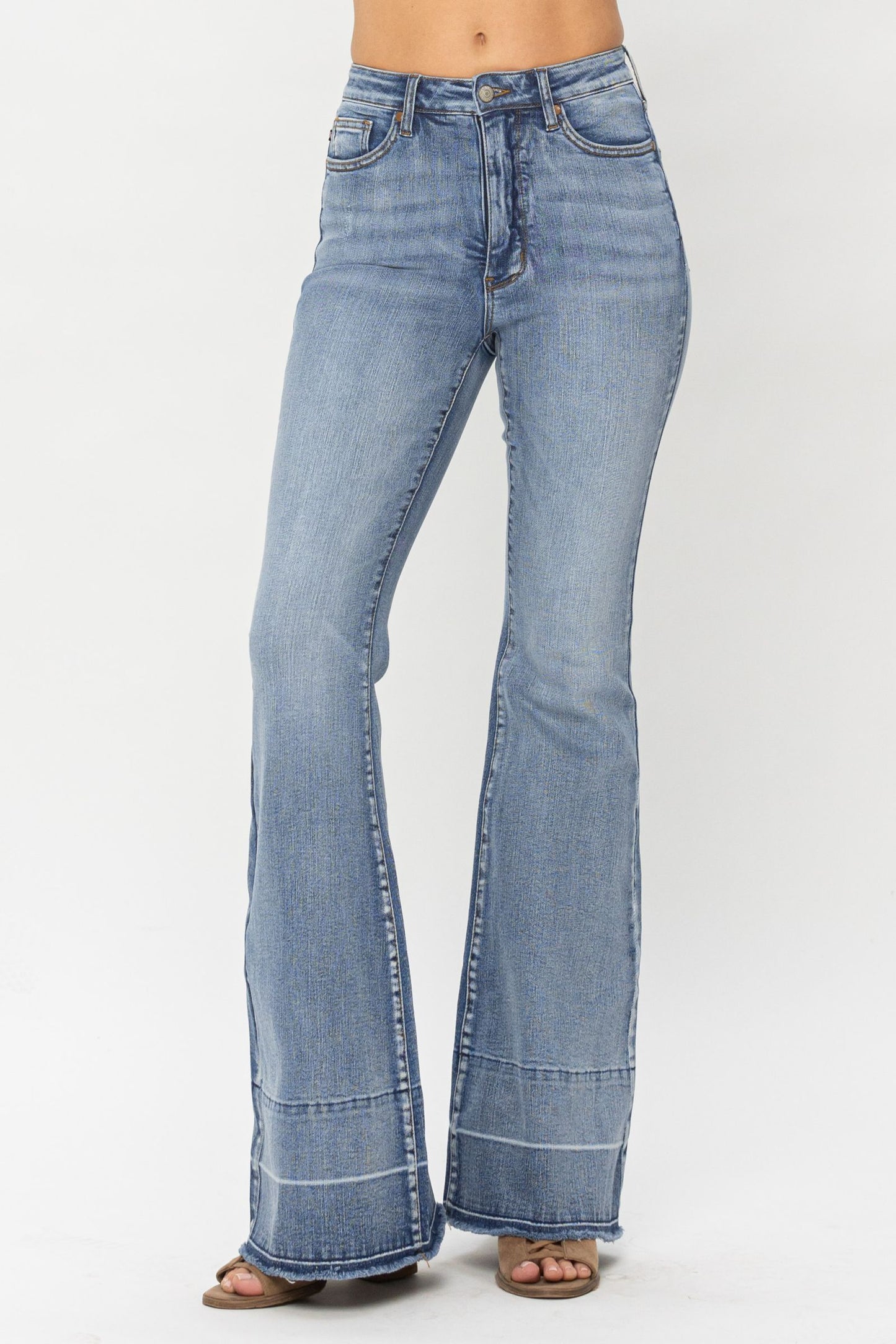 Judy Blue High Waist Flare Jeans - Sizes 1-24W