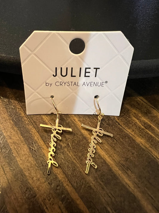 Blessed earrings