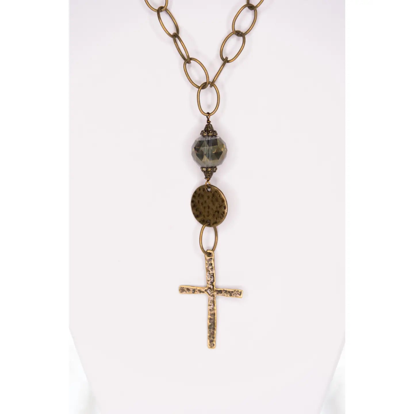 Rosemary Necklace in Bamboo Agate