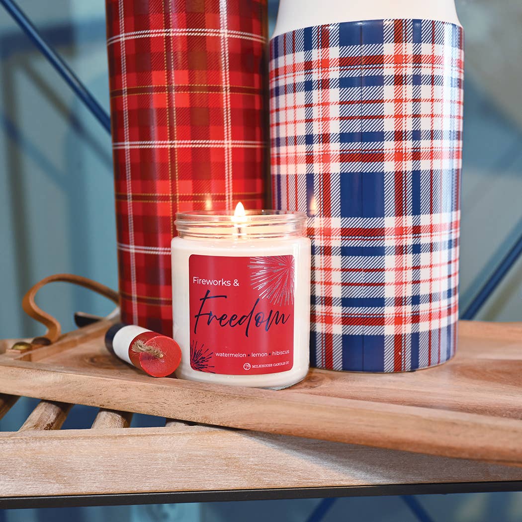 Fireworks & Freedom | 7 oz Classic Candle | 4th of July