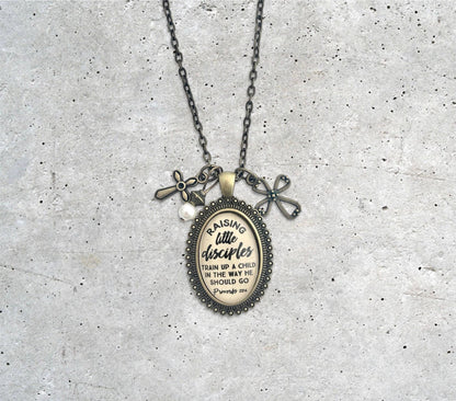 Raising Little Disciples Proverbs 22:6 Necklace