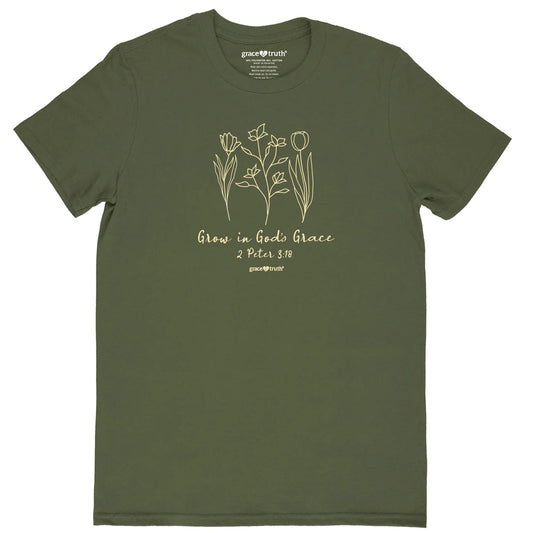 grace & truth Womens T-Shirt Grow In Grace