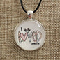 I Am Loved Pendant Necklace, Christian Thank You Gifts, Religious Jewelry