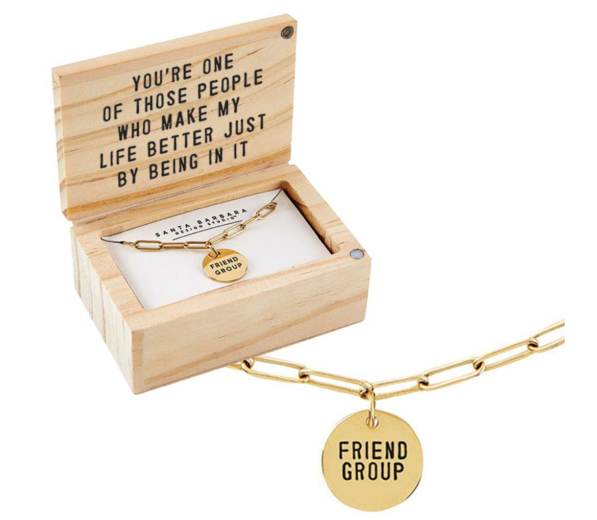 Friend Group Link Necklace