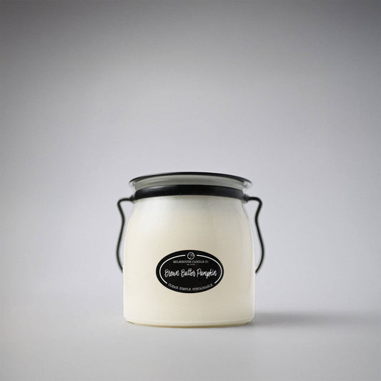 16 oz Butter Jar Candle: Brown Butter Pumpkin