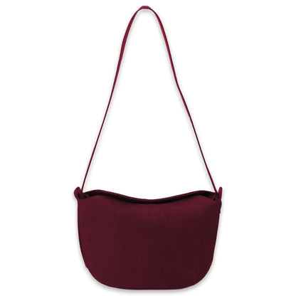 Simply Southern Addison Burgundy Suede Purse