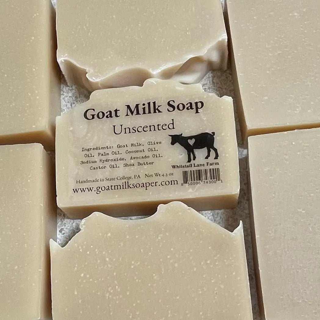 All Natural Goat Milk Soap Unscented