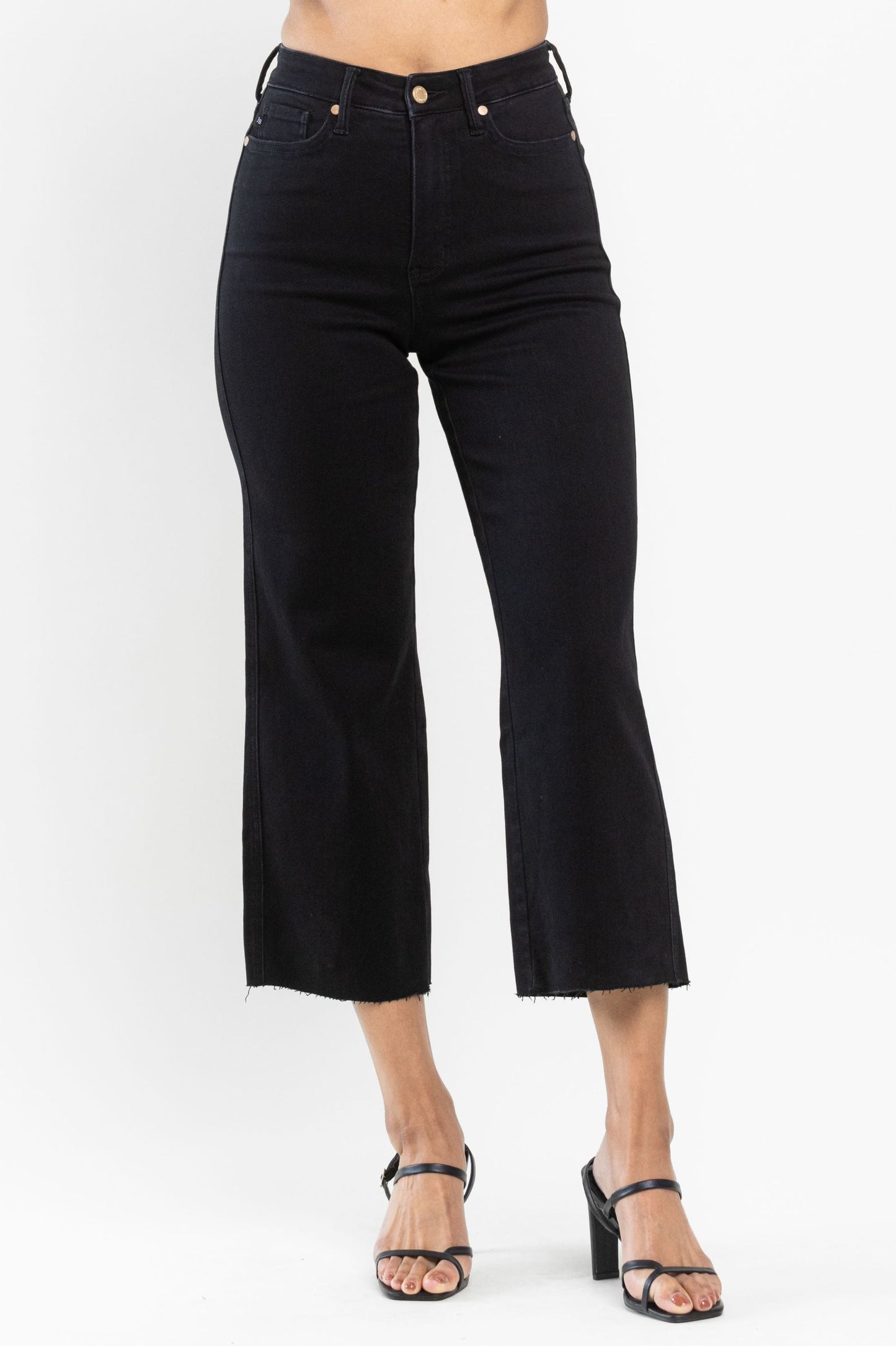 Judy Blue Wide Leg Brown or black Jeans