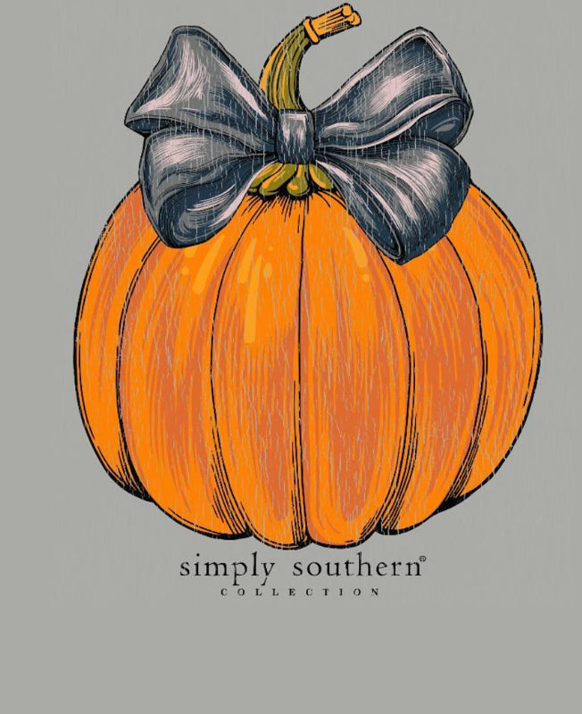 Simply Southern pumpkin short sleeve tee