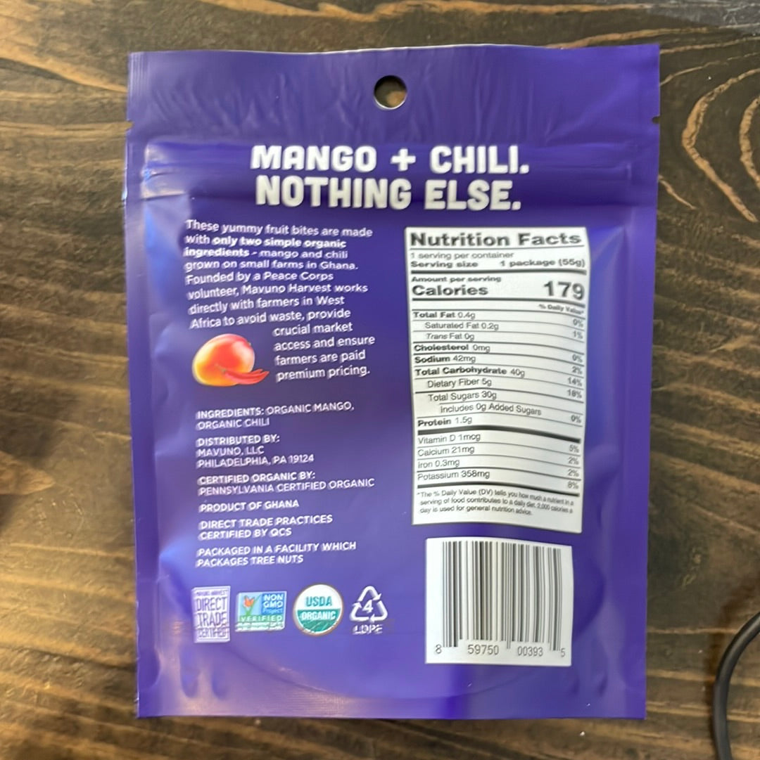 Organic Mango and Chili