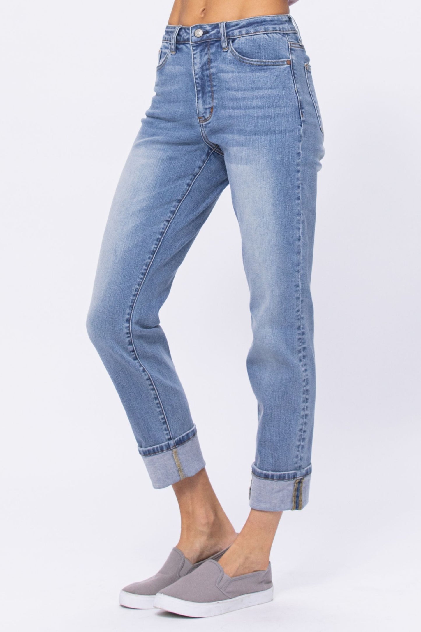 Judy Blue - Vintage Wash Boyfriend jeans