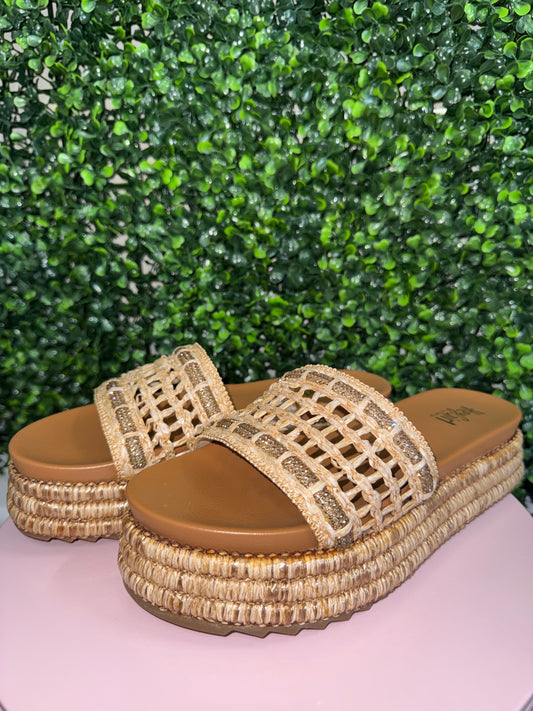 Corkys Hangover Sandal - Raffia
