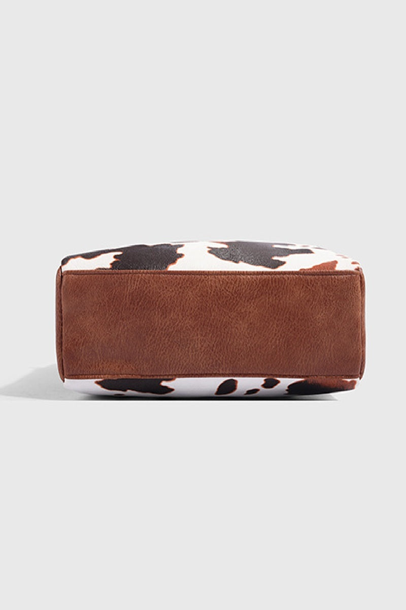 Animal Pattern Crossbody with Guitar Strap