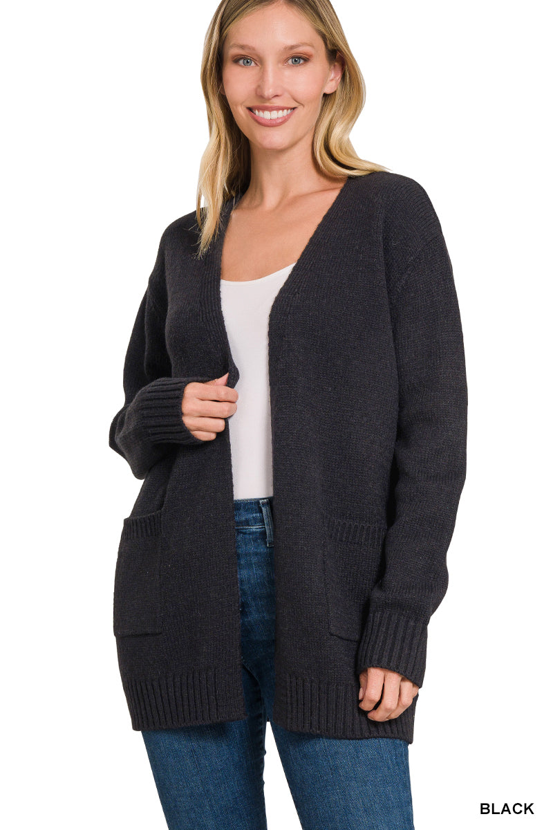 Zenana Sweater Cardigan - Small - 2X 6 Colors