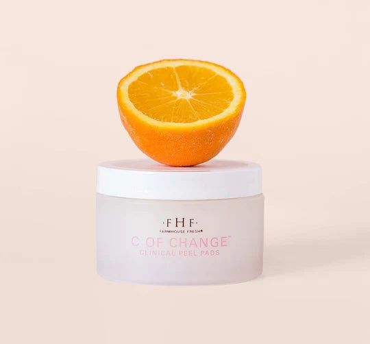 FarmHouse Fresh 2% Salicylic Acid Acne Clearing Pads for pores, breakouts and uneven skin texture
