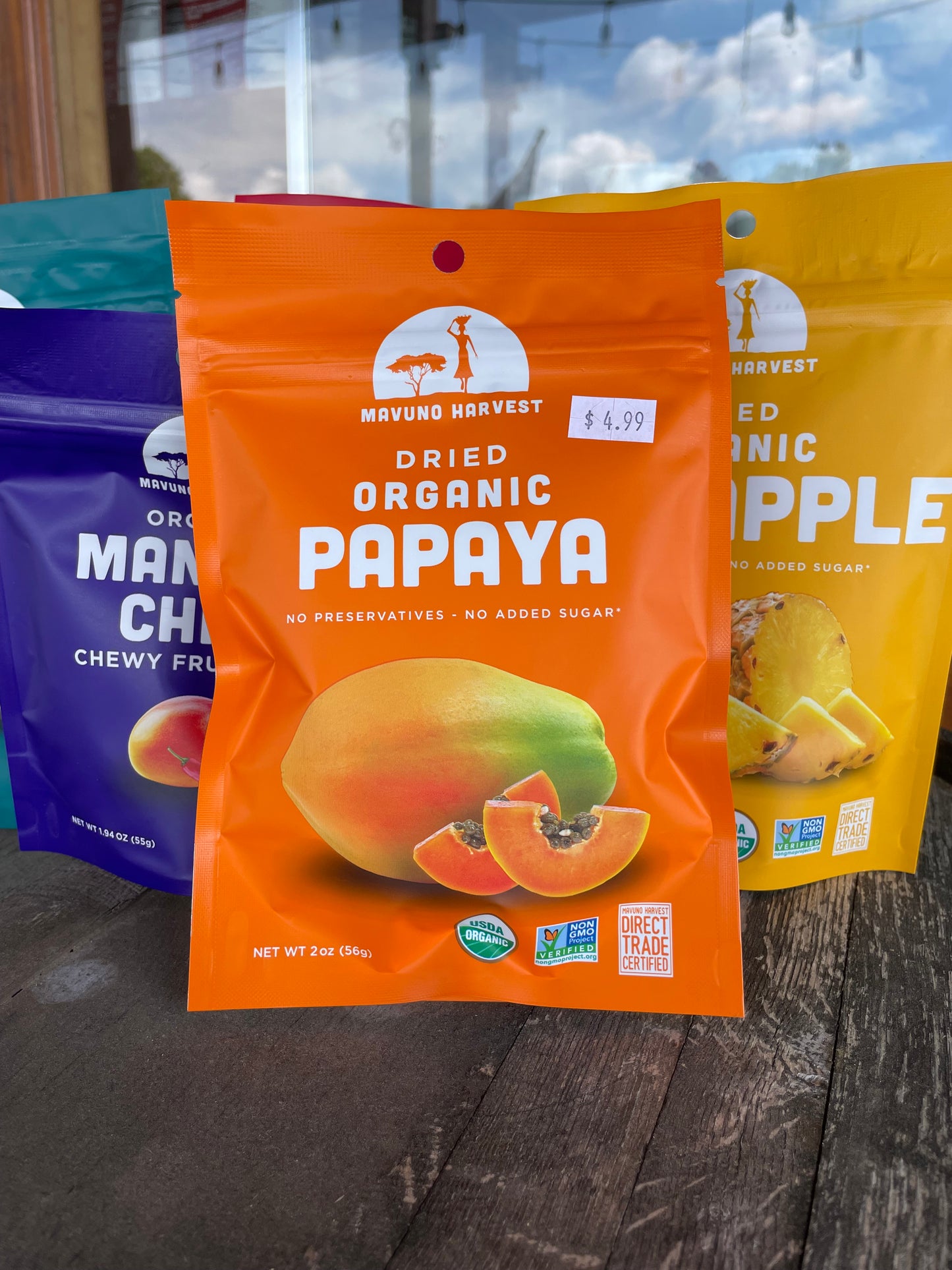 Organic Dried Papaya