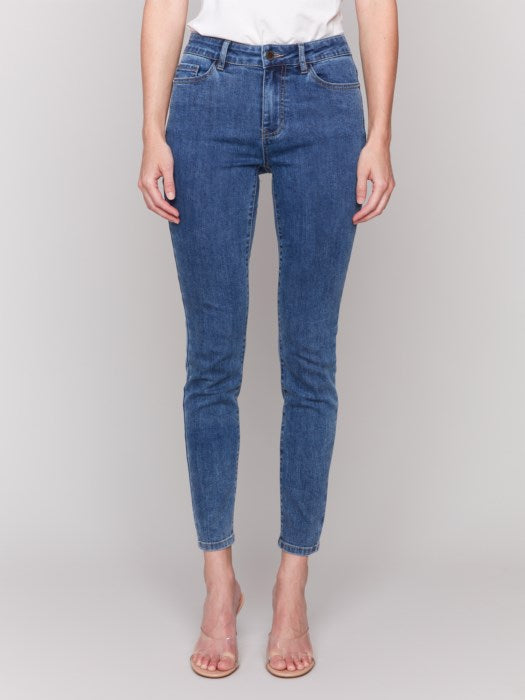 Charlie B Medium Blue Carine Skinny Jean