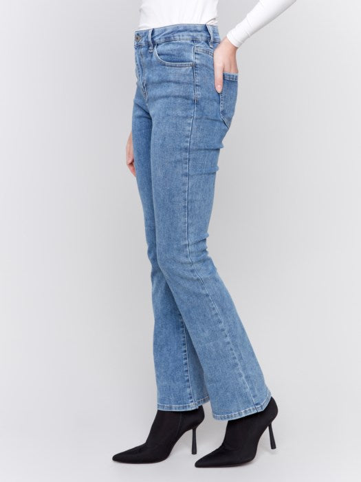 Charlie B Medium Blue Bootcut Jeans