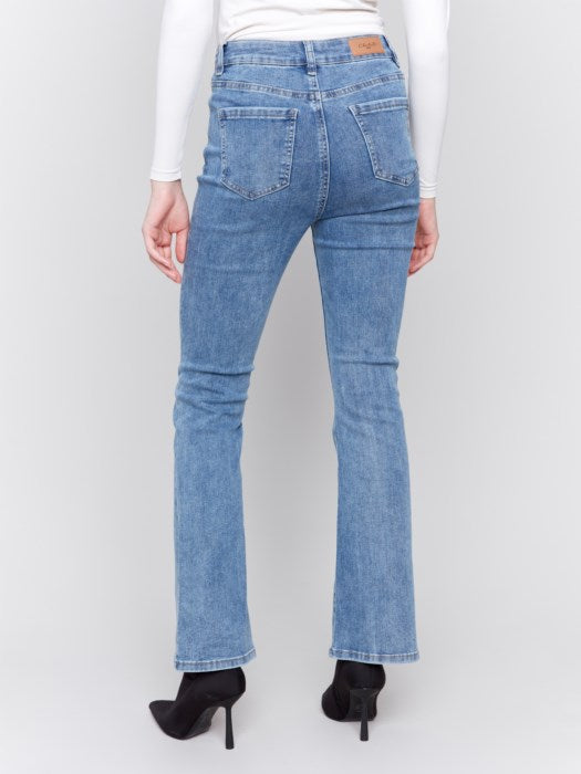 Charlie B Medium Blue Bootcut Jeans