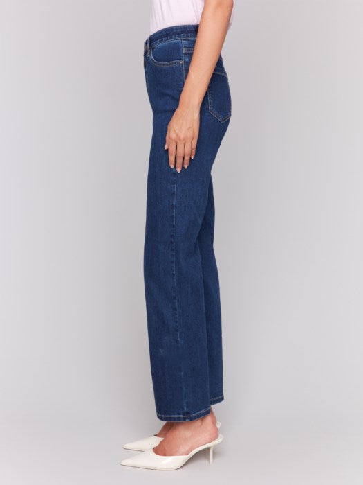 Charlie B Indigo Charlotte Straight Leg Jeans