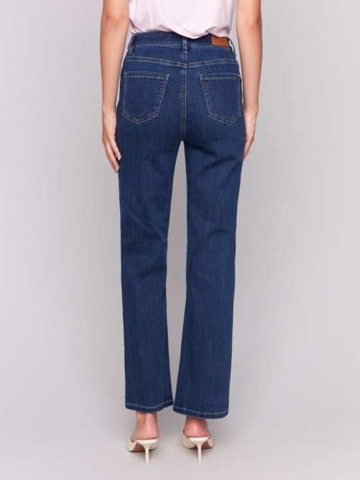 Charlie B Indigo Charlotte Straight Leg Jeans