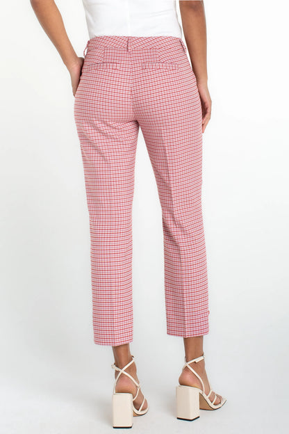 Liverpool Kelsey Crop Trouser with Slit Hem - 26” inseam