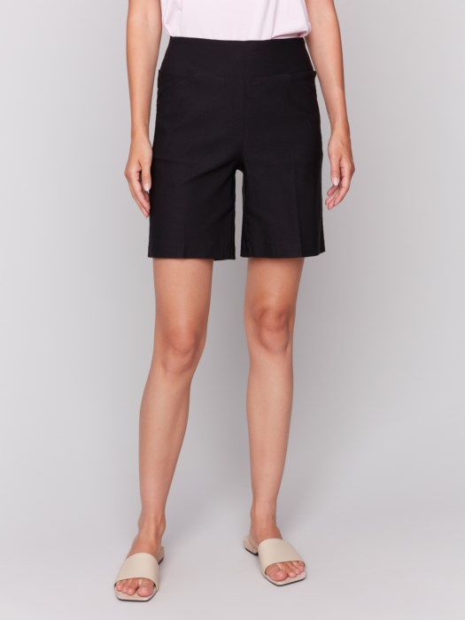 Charlie B Pull On Shorts - Black or Navy
