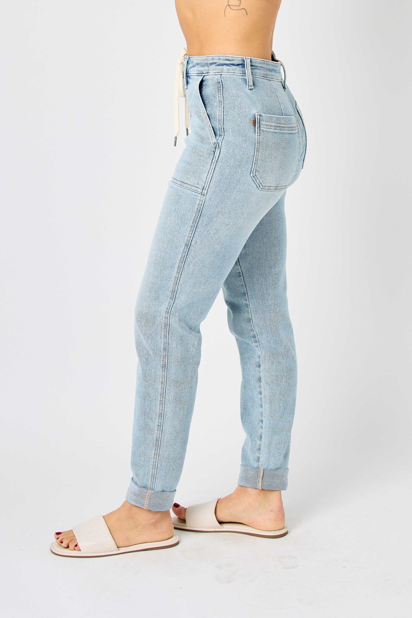 Judy Blue Light denim joggers