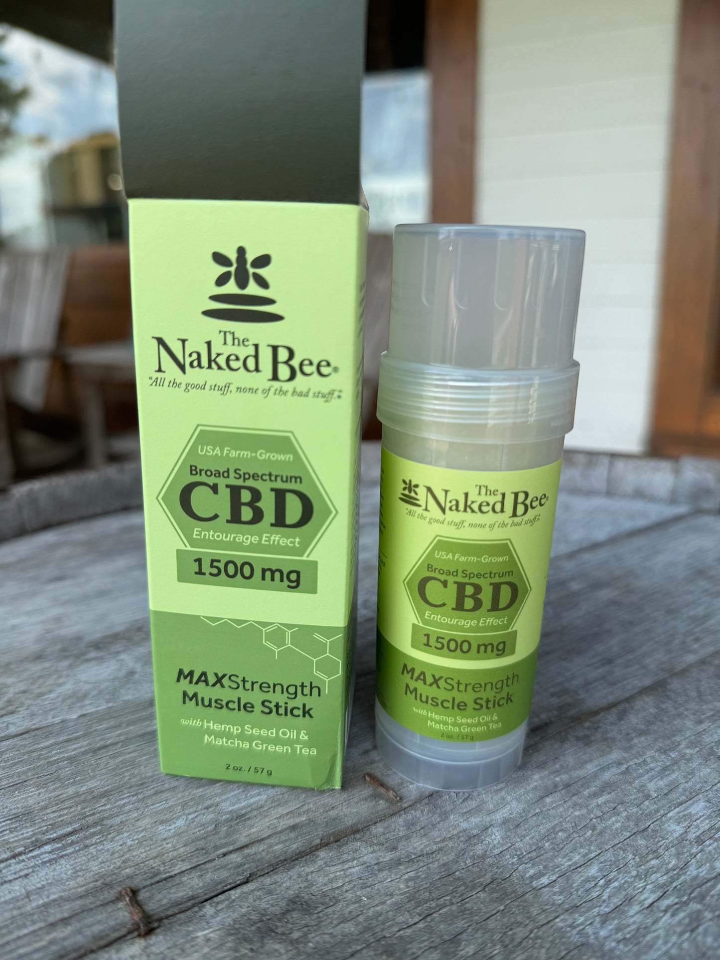 Naked Bee CBD Max Strength Muscle Stick