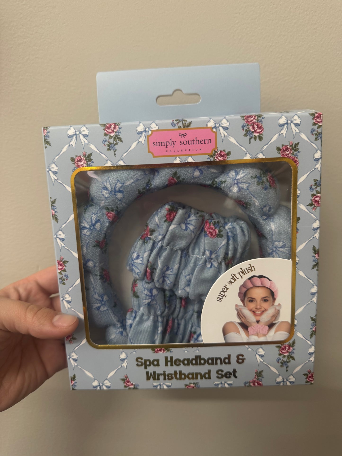 Simply Southern Spa Headband & Wristband Set